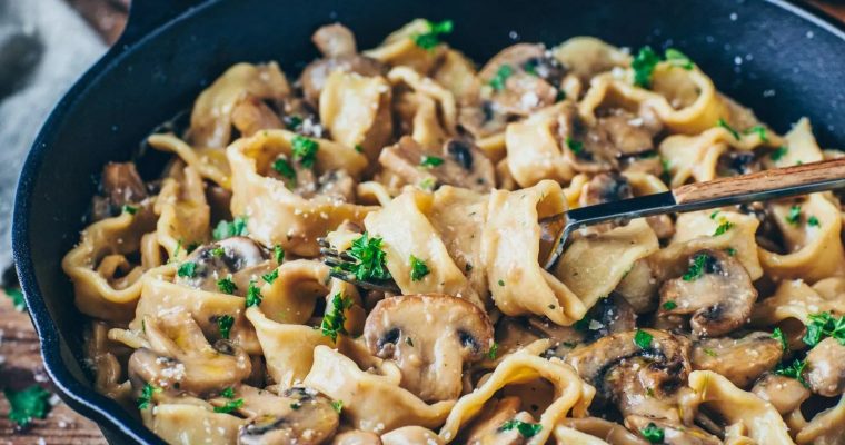 Vegan Mushroom Stroganoff or Gravy