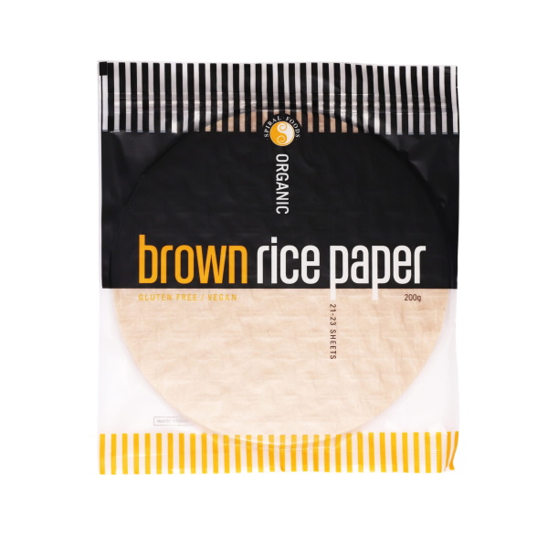 Vegan Brown Rice Paper